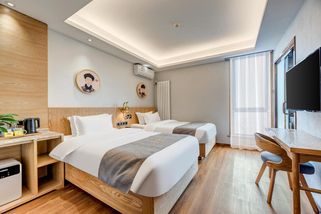 Happy Dragon City Culture Hotel -In The City Center With Ticket Service&Food Recommendation,Near Tian'Anmen Forbidden City,Wangfujing Walking Street,Easy To Get Any Tour Sights In Pekin Zewnętrze zdjęcie